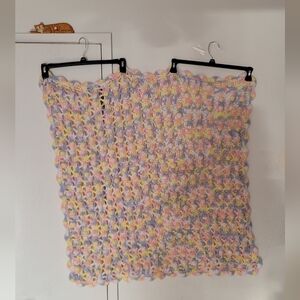 Colorful Crochet Baby Blanket/Lapgan